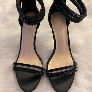 Nine West Juliander Black Heels- Preowned